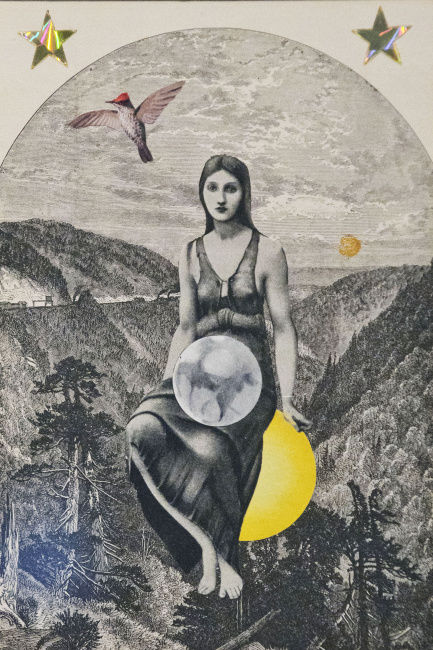 Artist brings collage exhibit to Remington